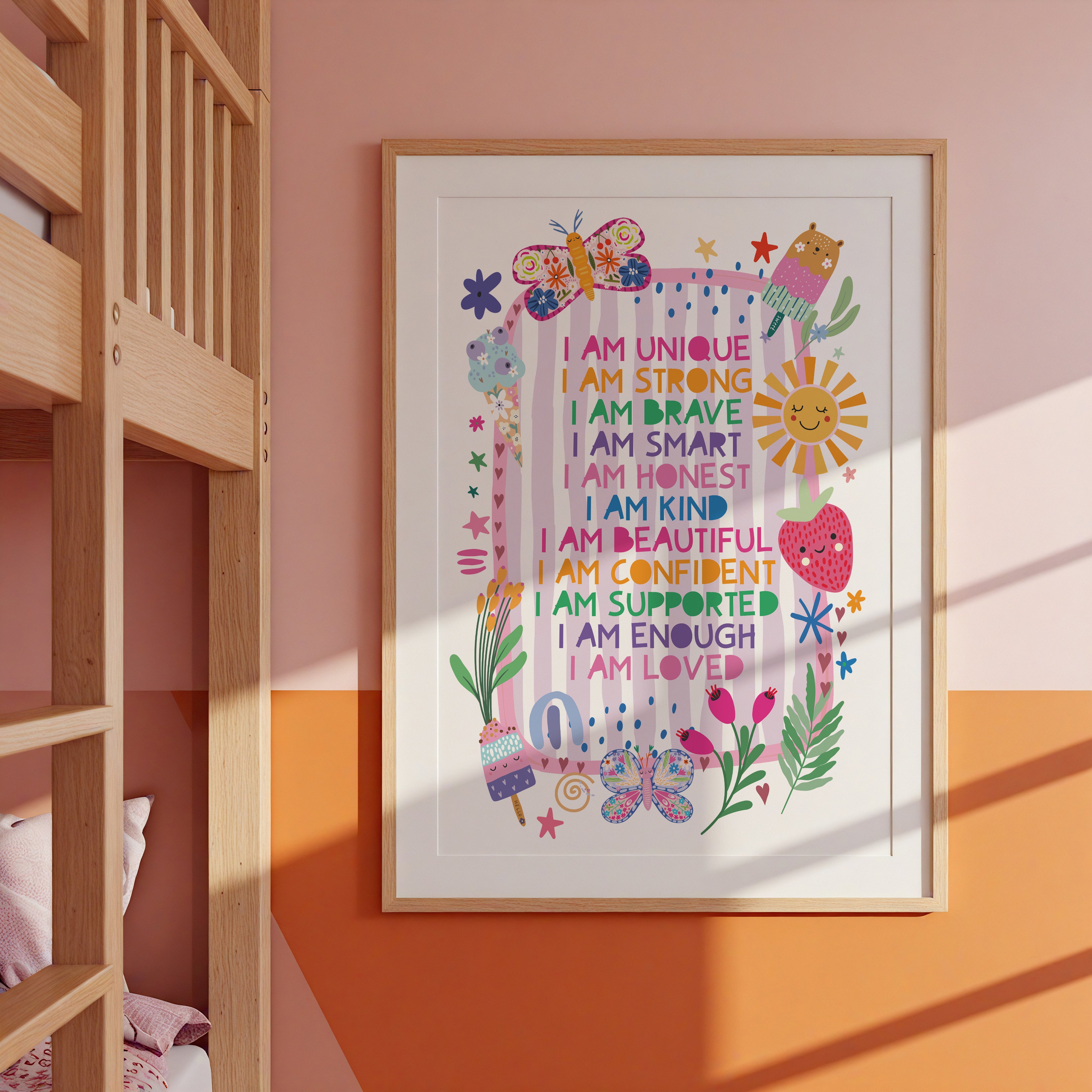 Girls Affirmation Print