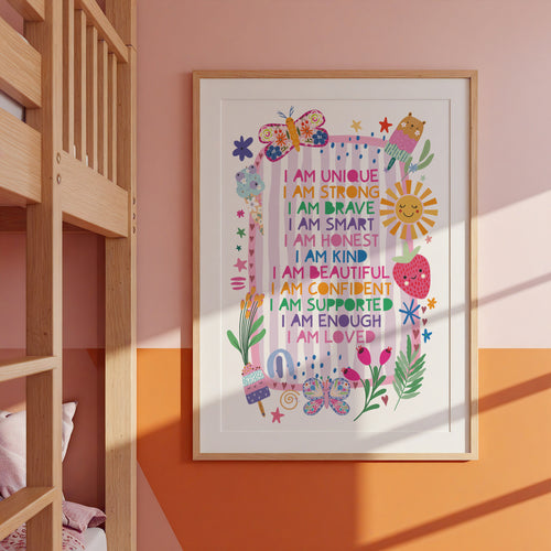 Girls Affirmation Print
